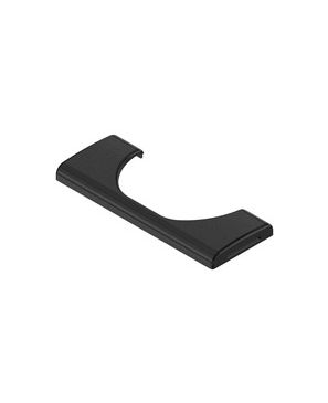 Tapa de cazoleta para bisagra de puerta de vidrio, en D