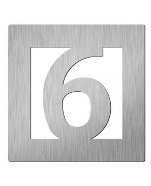 "6" 60X60MM. INOX MATE DIDHEYA