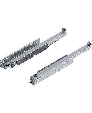 MOVENTO con BLUMOTION, Extensión total para cajón de madera, 40 kg, LN=500 mm, para acoplam., izquierda/derecha