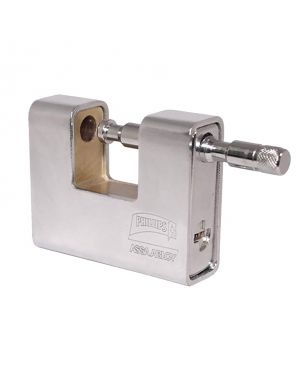 CANDADO DE SEGURIDAD INDUSTRIAL HEAVY DUTY ALTA SEGURIDAD MOD. HD-90 ACORAZADO