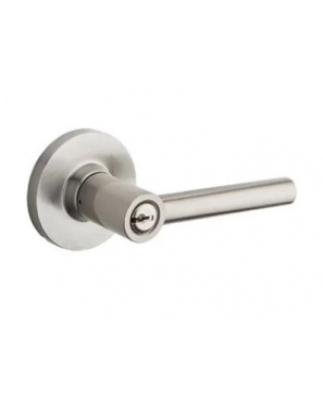Cerradura con llave Kwikset Rimini Níquel Satinado