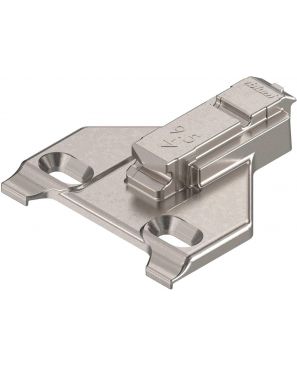 CLIP Base, frente en cruz, 0 mm, Cinc, Tornillos, AA: Agujero coliso