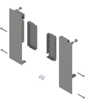 MERIVOBOX Fijación frontal, Altura E, para cacerolero interior, dra+izq