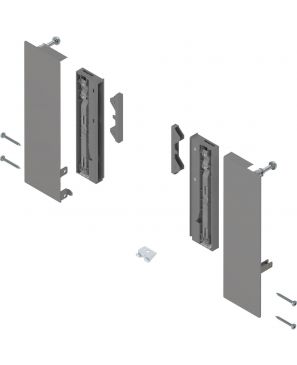 MERIVOBOX Fijación frontal, Altura E, para cacerolero interior con elemento de inserción, dra+izq