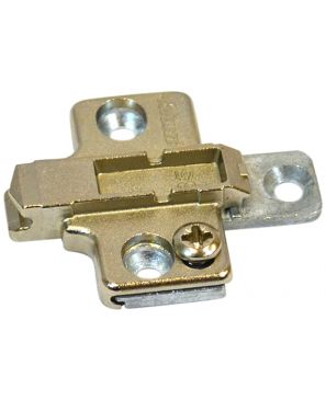 CLIP Base, en cruz, 0 mm, Cinc, para atornillar tornillos aglo