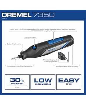 Dremel 7350-5 Herramienta giratoria de 3,6 V 