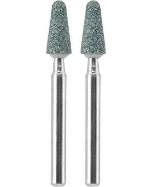 Dremel 84922 Piedra de Carburo de Silicio 3/16 Pulgadas para Materiales No Ferrosos, 2 Piezas 