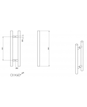 HLD-633 SSS 38X625X800 JAL SENCILLA INOX