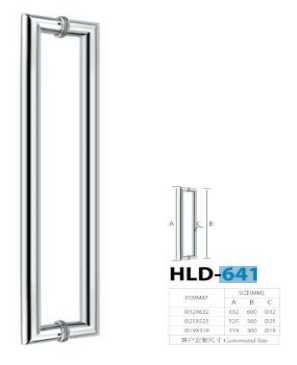 HLD-641 Jaladera en Acero Inox