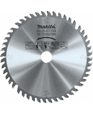 DISCO SIERRA 6-1/2X20MMX48D P/MADERA MDF