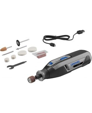Dremel Lite Mototool Inalámbrica Batería De 4VMax de Litio Con 10 Accesorios