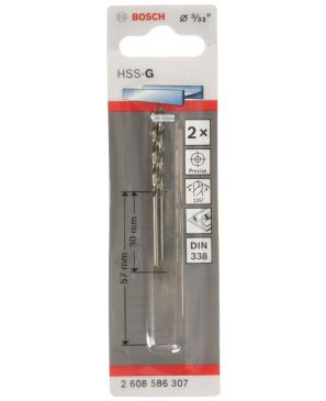 BROCA METAL HSS-G 1/8  2PZ