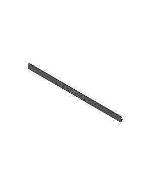 LEGRABOX Pieza delantera, con ranura para elemento de inserción, para Cacerolero interior, ANM=1200 mm, para cortar a la medida