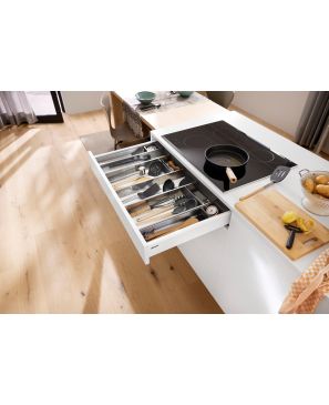 ORGA-LINE Juego de combinación (ocupación parcial), para cajón de madera, LN=550 mm, Ancho=302 mm