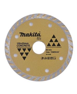 Makita A-84143 Acc - Rueda de diamante corrugado, tamaño de 115 mm 