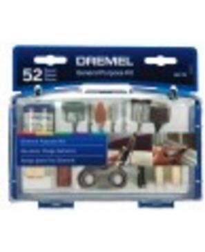 Dremel 687-01 - Juego de herramientas rotativas para uso general (52 piezas, incluye funda) 