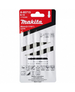  SEGUETA CALADORA B-19 (PAQ.5) MADERA