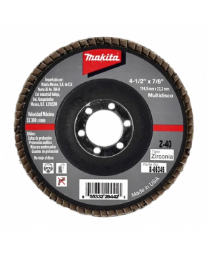 MULTIDISCO 4 1/2 G60 T29 MET-INOX