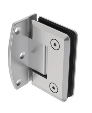 SHZ90D BISAGRA VDRIO 90° CROM SATIN ZAMAK