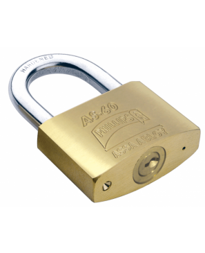 CANDADO DE LATÓN SÓLIDO 12 PERNOS 60 MM MOD. AS-60 ALTA SEGURIDAD
