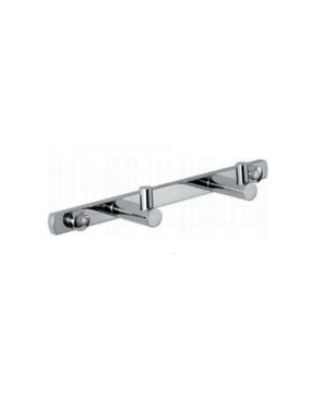 Gancho Doble Acabado Acero Inox