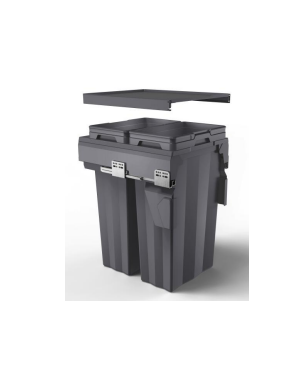 MAX-45 74L(2X37L) 412X520X460 BOTES GRIS EUROCARGO