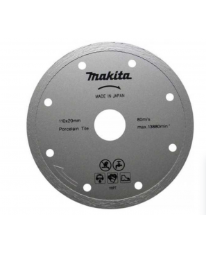 Disco De Diamante 4 3/8" Rin Continuo Para Porcelana Makita B22925 1