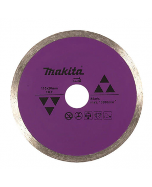 DISCO DIAMANTE RIN CONTINUO 4-3/8 " PARA AZULEJO,MARMOL MAKITA D44258