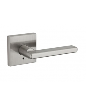 Manija Halifax Kwikset Baño Nickel Satinado