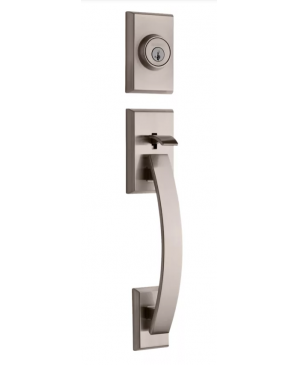 Cerradura de Gatillo Kwikset Tavaris Níquel Satinado