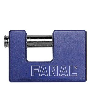 Candado Metálico Con Barra 75 Milímetros Azul Fanal Csi-710
