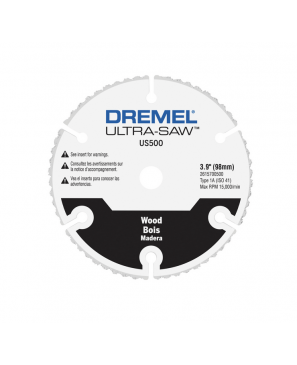 2615U500AB DISCO SIERRA 98MM  WOOD & PVC WHEE