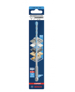 2608901459 BROCA HEX-9 3/16X4X6 MULTICONSTRUCCION