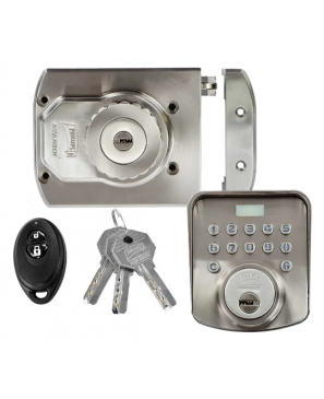 CERRADURA DIGITAL PHILLIPS XTR ALTA SEGURIDAD CONTROL REMOTO SOBREPONER EXTERIORES 