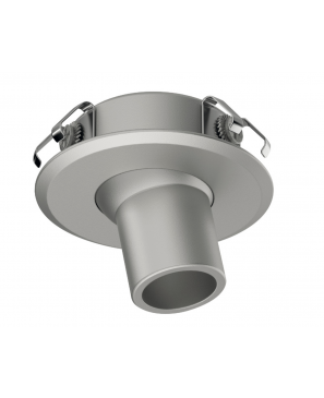 Lámpara empotrada,  LED 2093, 12 V, 1 W Diá: 35 mm, color plata, blanco cálido 3000 K