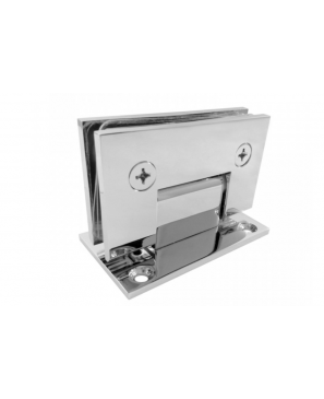 VTR-Z101CP BISAGRA MURO CRISTAL 90 CROMO BRILLO