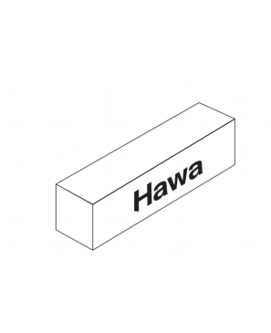 20661 HAWA SYMMETRIC 80/Z SET P/2 PANEL CORREDIZO