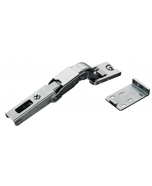 BISAGRA DUOMATIC AUTOM CRIST 110° RECTO