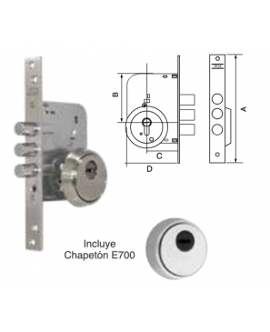 MECANISMO RB201 TX80 LL 3030 N CAJA