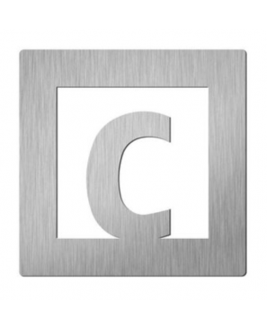 "C" 60X60MM INOX MATE DIDHEYA