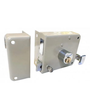 Fanal 170NBI Cerradura Tradicional Dos Pasos Izquierda, beige