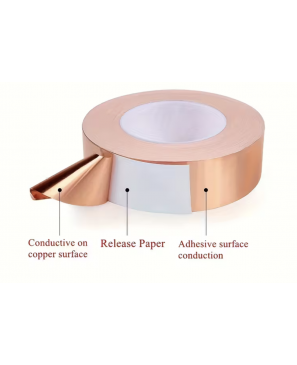 Cinta de cobre adhesiva para manijas elimina virus y bacterias