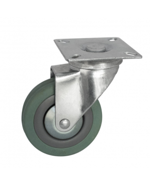 RODAJA 3" GIRAT.C/FRENO HULE VERDE JAKO