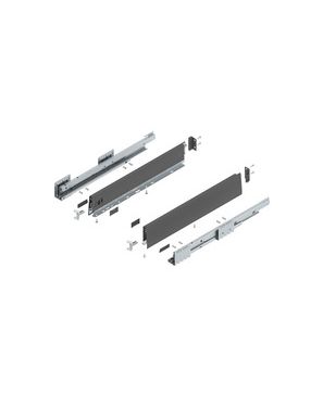 Kit Cajón MERIVOBOX altura M 50 mm Gris Orión