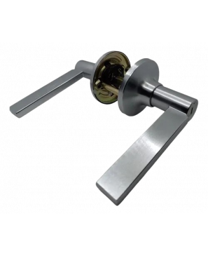 Cerradura De Manija Para Baño Yale Valencia Cromo Mate