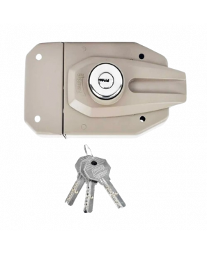 CERRADURA DE SOBREPONER ALTA SEGURIDAD MOD. AS-3000 ABG PINTADA