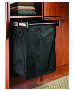Cesta Extraible con Bolsas Removibles en Aluminio Mate 762 mm