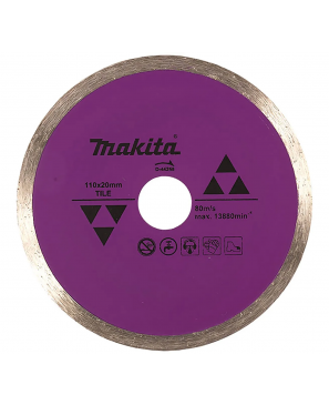 DISCO DIAMANTE RIN CONTINUO 4-3/8 " PARA AZULEJO,MARMOL MAKITA D44258