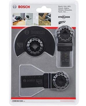 Set de 3 piezas de accesorios para herramienta oscilante