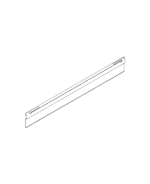 ORGA-LINE Soporte para separador transversal, LN=650 mm, para TANDEMBOX intivo